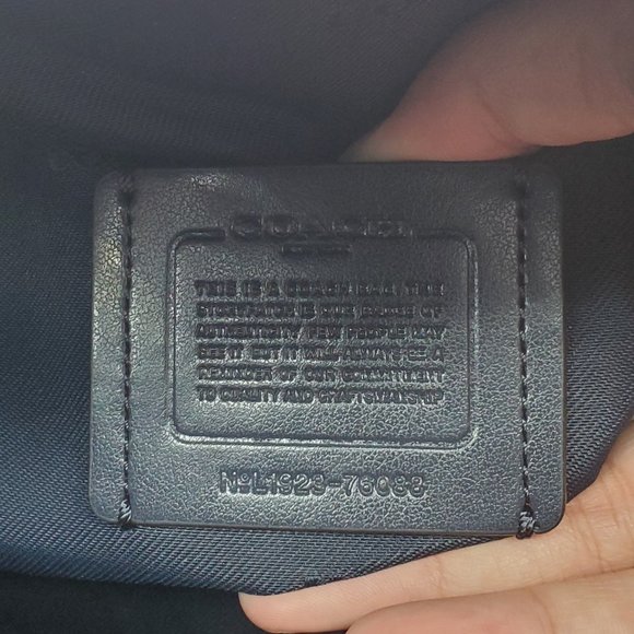 Coach Hadley Hobo in Colorblock 76088 Pine Green Aurora Multi - Picture 8 of 8